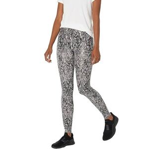 SPANX Faux Leather Snake Shine Snakeskin High Waist Legging Medium